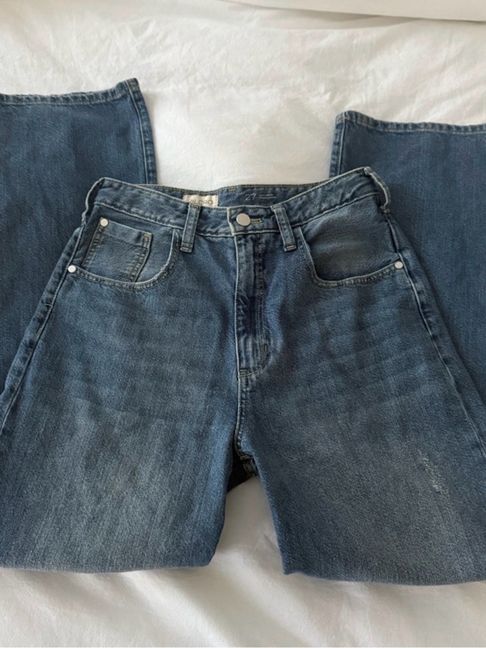 Pilcro wide leg jeans